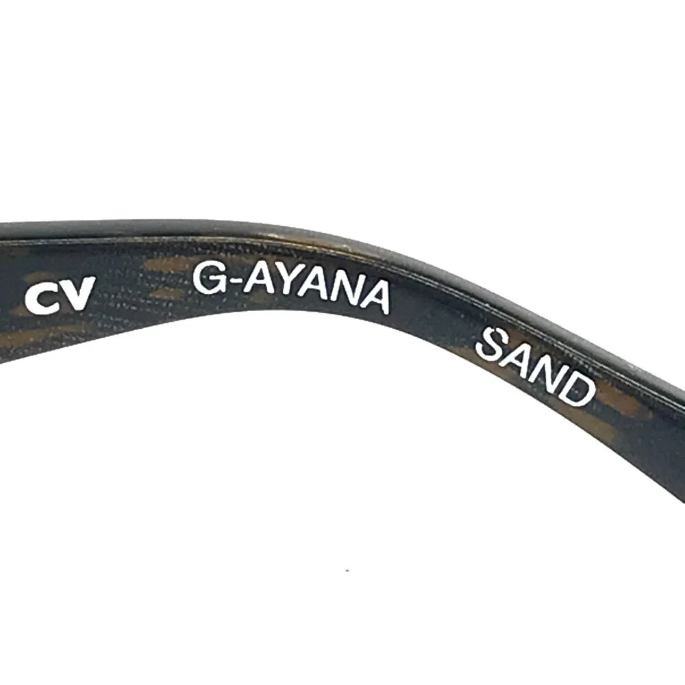 BCBGMAXAZRIA Eyeglasses Frames G-AYANA SAND Brown Gold Rectangle 54-17-135